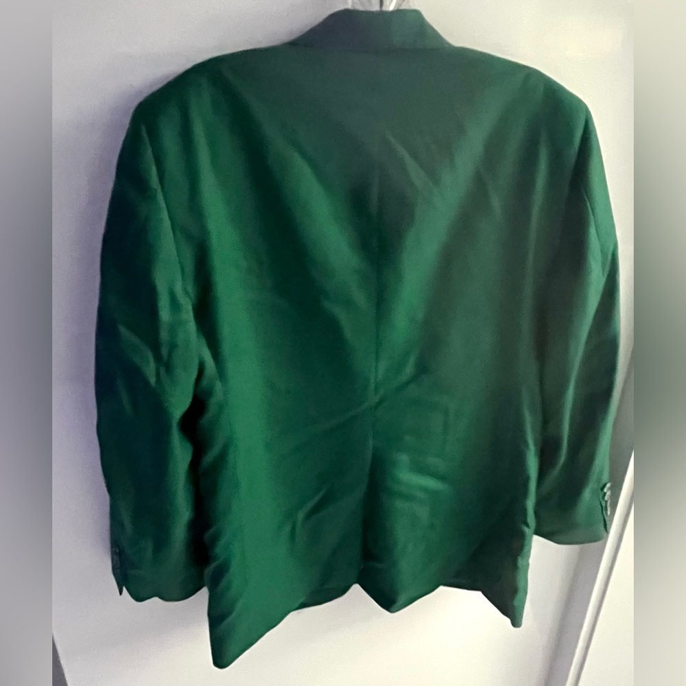 Maus & Hoffman Men's Green Cashmere Blazer - Picture 5 of 9